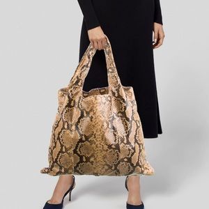 NWT: Michael Kors Collection Python Tote